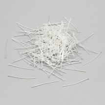 Szpilki Gwoździe Żelazo 35х0.7mm Kolor: Srebro około 320szt/50g (Q6WB309)