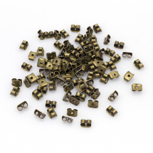 Zaślepki Żelazo 5x3.5mm Otwór 0.8-1mm Kolor: Brązowy 100szt (5WB5749)