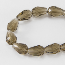 Koraliki Szklane Fasetowany 11x8mm 60szt/71cm/sznur (5WB7126)