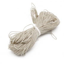 Sznurek Bawełna Woskowana 1mm Kolor: Beżowy 60-65m/wiązka (6WB835)