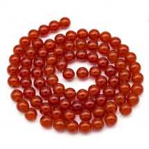 Koraliki Szklane Crackle, 10mm 80szt/80cm/sznur (3WB5841)