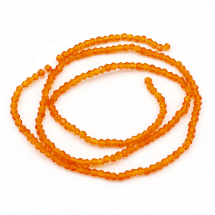 Koraliki Imitacja Austriackiego Kryształu Szklany Bicone, Fasetowany 2x3mm 200 szt/42cm/sznur (3WB5882)