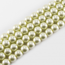 Perła Szkło Błyszczące Eko-Farba 10mm 40szt/40cm/sznur (2WB27897)