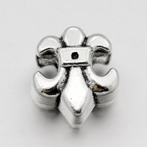 Koraliki Modułowe Charms Stop Metalowy, Antyczne Srebro 13х11.5х7.5mm, 6szt (2WB28184)