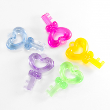 Zawieszka Akrylowa, Mieszanka, 46x30x9mm 5szt (2WB30159)