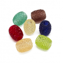 Koraliki z Żywicy 15x12mm Kolor: Mix Kolorów 5szt (14WB5985)