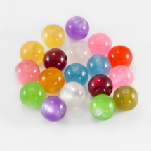 Koraliki z Żywicy 10 mm Kolor : Mix Kolorów 20 sztuk (14WB5991)