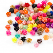 Koraliki z Żywicy 6x4mm Kolor: Mix Kolorów 20szt (14WB5993)