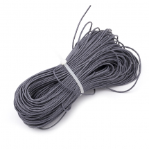 Sznurek Bawełna Woskowana 1.5mm Kolor: Ciemno Szary 60-65m/wiązka (14WB5734)
