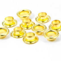 Przekładka Metalowa do Koralików Modułowych,Mosiądz, Złoty 8x3,5mm, 50szt (14WB7528)