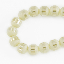 Koraliki Szklane Galwanizacja 4-4.5mm 100szt/45cm/sznur (14WB6995)