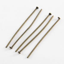 Szpilki Gwoździe Żelazo 32х0.7mm Kolor: Brązowy około 350szt/50g (14WB7188)