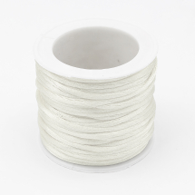 Sznurek Nylonowy Pleciony 2mm Kolor: Biały około 10m/szpula (14WB9851)