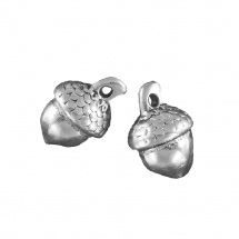 Кулон Жолудь, Метал, Колір: Античне Срібло, Розмір: 15.5x10.5мм, Отвір 2мм, (14WB8925)