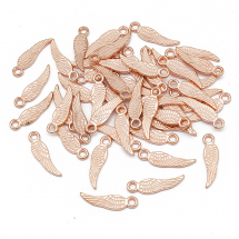 Кулон Крило, Метал, Колір: Рожеве Золото, Розмір: 17х5х1мм, Отвір 2мм, (14WB8771)