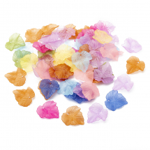 Zawieszki Akrylowe Matowe 24x22.5x3mm Kolor: Mix kolorów około 48szt/25g (14WB9524)