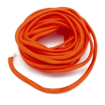 Sznurek Paracord, Poliester i Spandex, 7-żyłowy, Ciemnopomarańczowy, 4-5mm, (14WB9932)