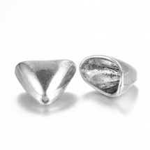 Nakładki na Koraliki Stop Metalowy 16x20x12mm Kolor: Antyczne Srebro 4szt/opakowanie (13WB11210)