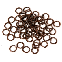 Ogniwka Pojedynczy Żelazne 7х0.7mm Kolor: Miedź 750szt/50g/opakowanie (13WB12436)