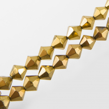 Koraliki Szklane Fasetowany, 8mm 42szt/32cm/sznur (13WB12954)