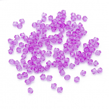 Koraliki Akrylowe Fasetowane Biconus 6mm 215szt/25g (13WB14138)