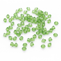 Koraliki Akrylowe Fasetowane Biconus 6mm 215szt/25g (13WB14174)