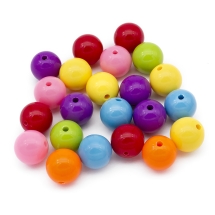 Koraliki Akrylowe Okrągłe 16mm 22szt/50g (13WB14201)