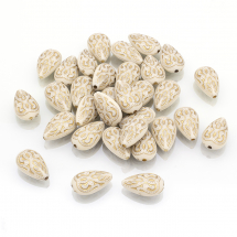 Koraliki Akrylowe "Paryż" Kropla 18x11.5x7.5mm 30szt/25g (13WB14215)