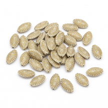 Koraliki Akrylowe "Paryż" Końskie Oko 19x11x5.5mm 40szt/25g (13WB14340)