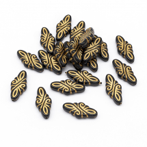 Koraliki Akrylowe "Paryż" Rhombus 30x14x5.5mm 20szt (13WB14392)