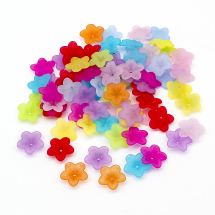 Koraliki Akrylowe Matowy 18x17.5x4.5mm 65szt/25g (13WB14428)