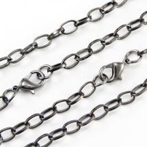 Baza do Bransoletki Żelazko 20.5cm Kolor: Brąz 5szt (13WB14748)