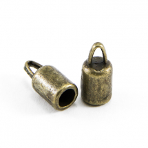Końcówki do Sznura Stop Metalowy 14x65mm Kolor: Bronze 10szt (13WB14872)