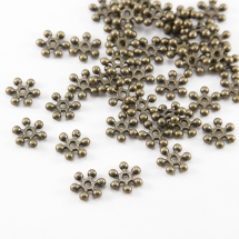 Koraliki Dystansowe Stopowy Biżuterii 10х2.5mm Bronze 50szt (13WB15106)