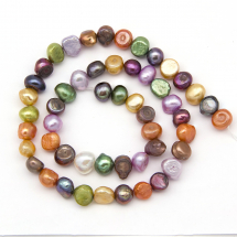 Koraliki Naturalny Perla Słodkowodny, Mix, 6~7mm, Otwór 0.8mm, około 56szt/39cm/sznur (13WB15195)