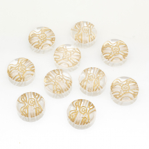 Koraliki Akrylowe "Milan" 20x7mm 10szt (13WB15521)