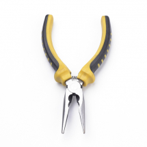 Szczypce z Wąskim Nóżem Stal Polerowane 165x60x25mm Kolor: Żółty 1szt (13WB16193)