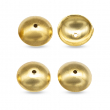 Nakładki na Koraliki Stal Nierdzewna 6х2mm Kolor: Złoto 4szt/opakowanie (13WB16575)