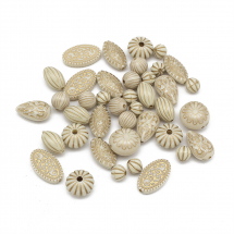 Koraliki Akrylowe "Paryż" 7.5-21x4-10mm 40szt/25g (13WB16776)