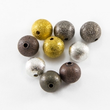 Koraliki Diamentowany Mosiądz 10mm Kolor: Mix kolorów 10szt (13WB16980)