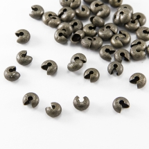 Koraliki Maskująca Crimp Mosiądz 5x4mm Kolor: Bronze 50szt (13WB17012)