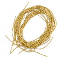 Bajorek do Haftu Truncal 4 Grani Miedź 1mm Kolor: Ciemne Złoto 400sm/10g (13WB17308)