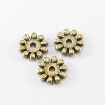 Koraliki Dystansowe Stopowy Biżuterii 10х2mm Bronze 30szt (13WB17348)