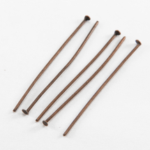 Szpilki Gwoździe Żelazo 45х0.7mm Kolor: Miedź około 300szt/50g (13WB18159)
