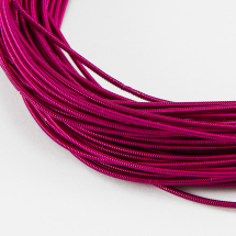 Bajorek do Haftu Twardy Miedź 1.25mm Kolor:Fuksja 165сm/10g (13WB18345)