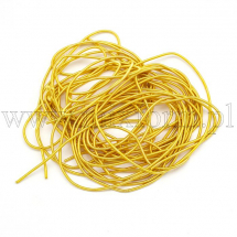 Bajorek do Haftu Miękki Matowy Miedź, Złoty, 1mm, 400cm/10g (13WB18359)