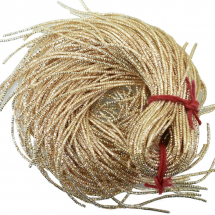 Bajorek do Haftu Truncal 4 Grani Miedź 1.5mm Kolor: Jasne Złoto 360сm/10g (13WB18379)