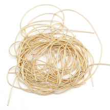 Bajorek do Haftu Miękki Miedź 1mm Kolor: Jasne Złoto 580сm/10g (13WB18470)