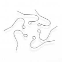 Швензи Гачок, Залізо, Колір: Платина, Розмір: Довжина 12мм, Ширина 17мм, (13WB18646)