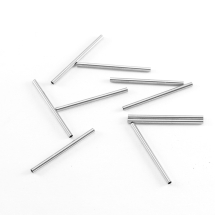 Koraliki Rurki, Stal Nierdzewna, 20x1.5mm, otwór 1mm, 10szt (13WB18921)